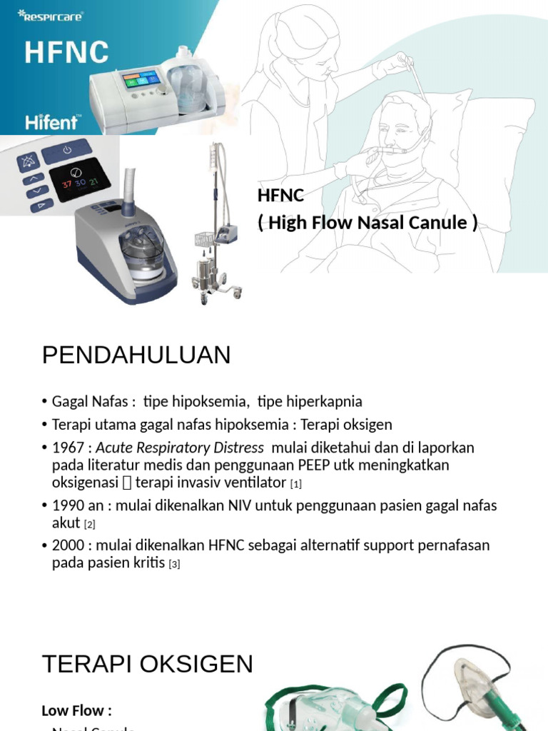 High Flow Nasal Cannula Therapy Guide | PDF | Pulmonology | Respiration
