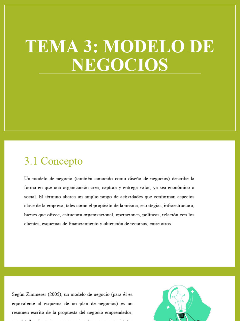 Elementos Clave del Modelo de Negocios | PDF | Modelo de negocio | Business
