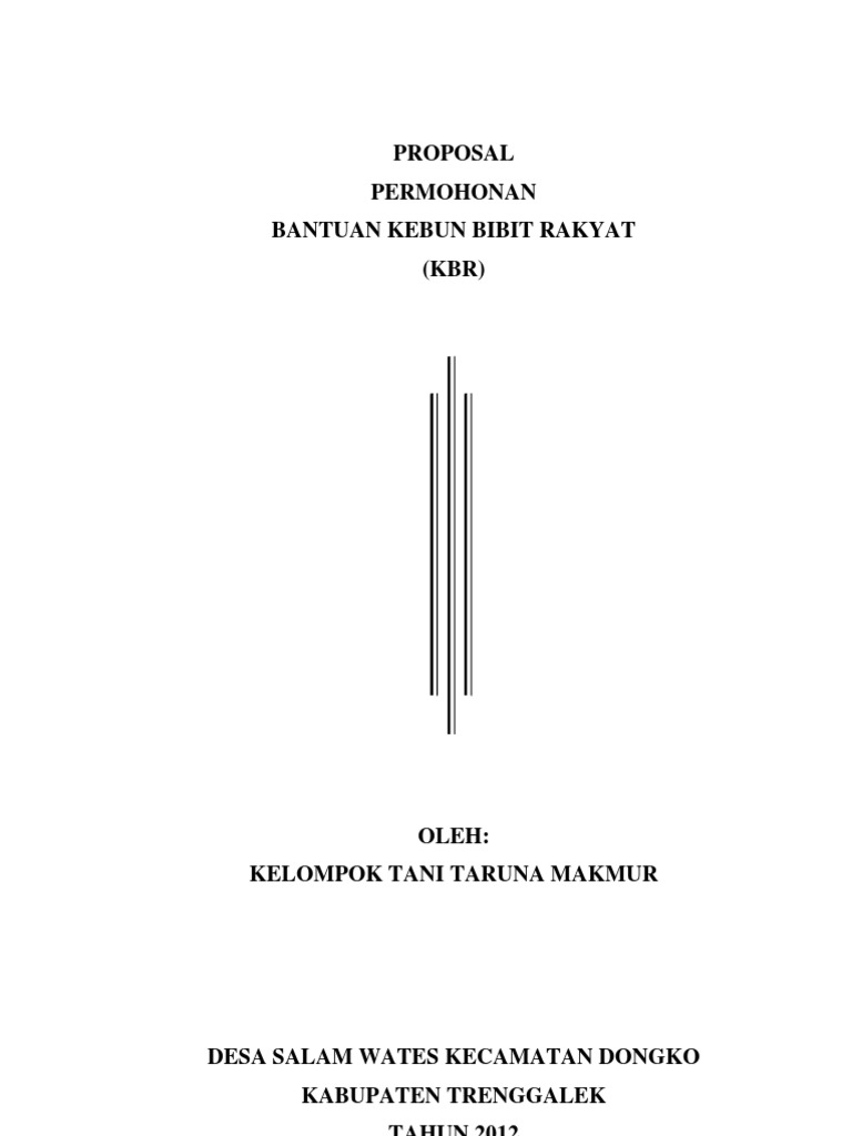 Contoh Proposal Bantuan Alat Pertanian Pompa Air Berbagai Alat