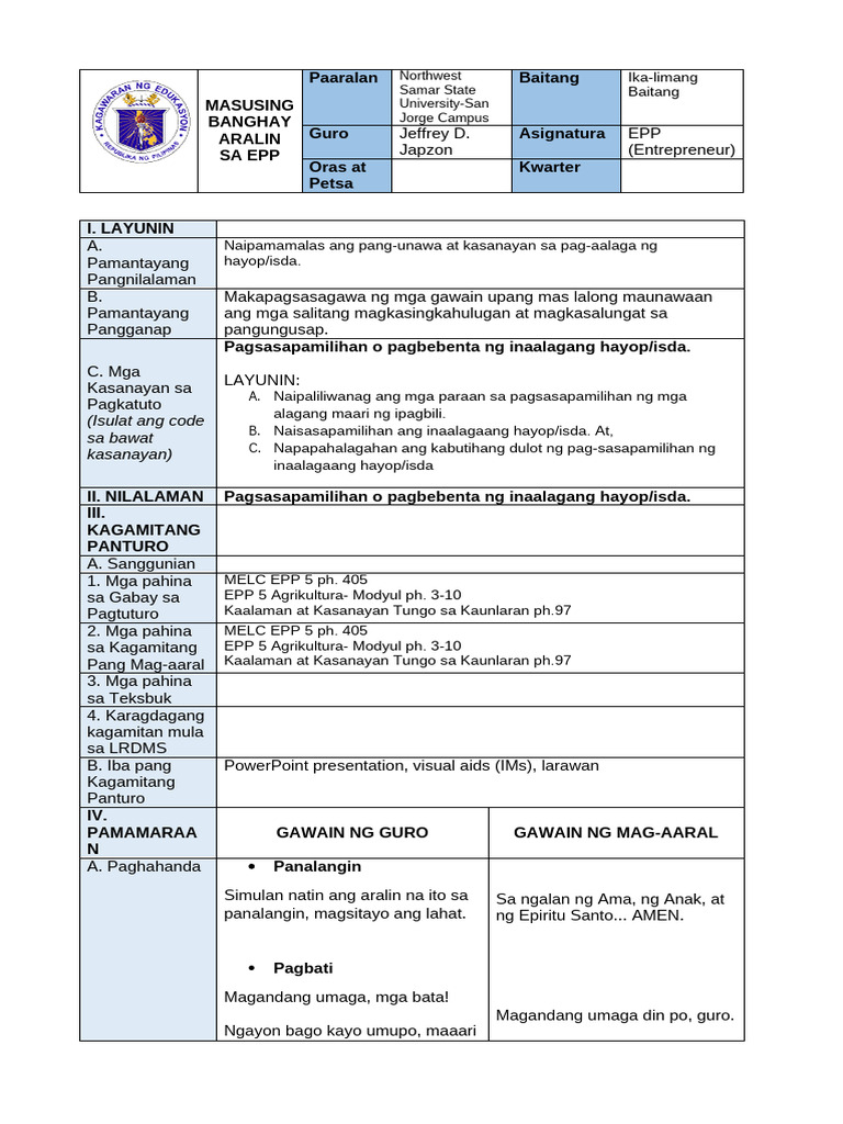 DLP in EPP Sure Na!1 | PDF