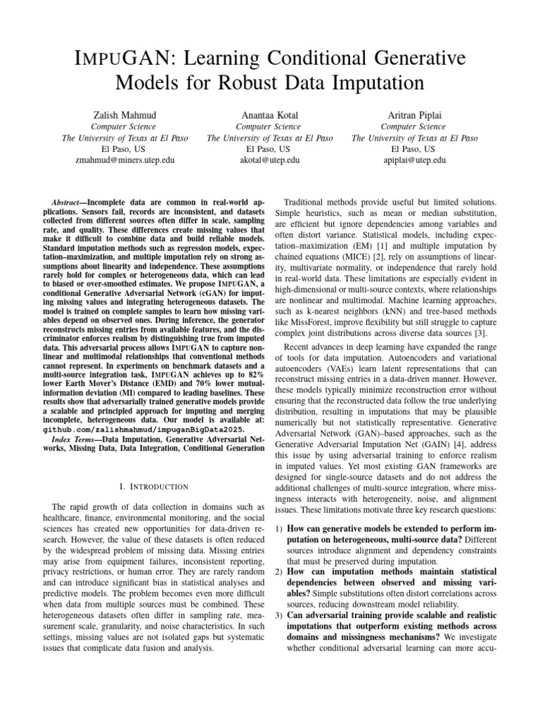 Impugan: Learning Conditional Generative Models For Robust Data ...