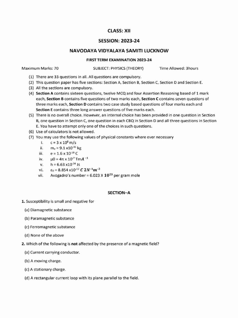 Phy 1 | PDF