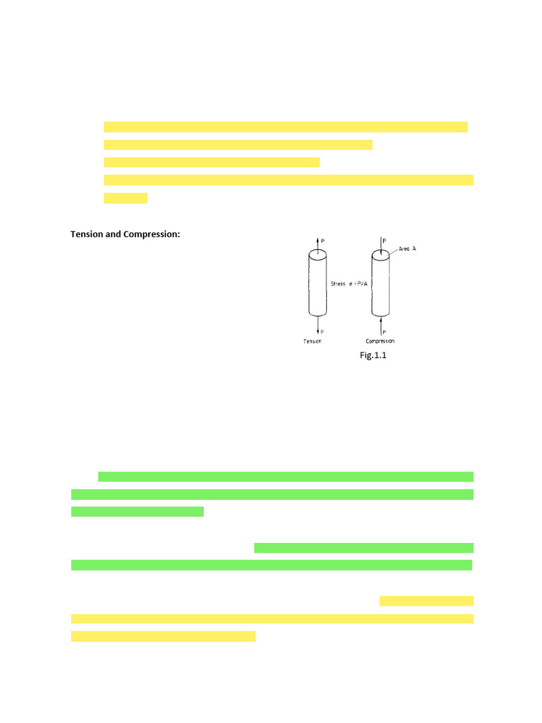 Understanding Stress and Strain Mechanics | PDF | Deformation ...