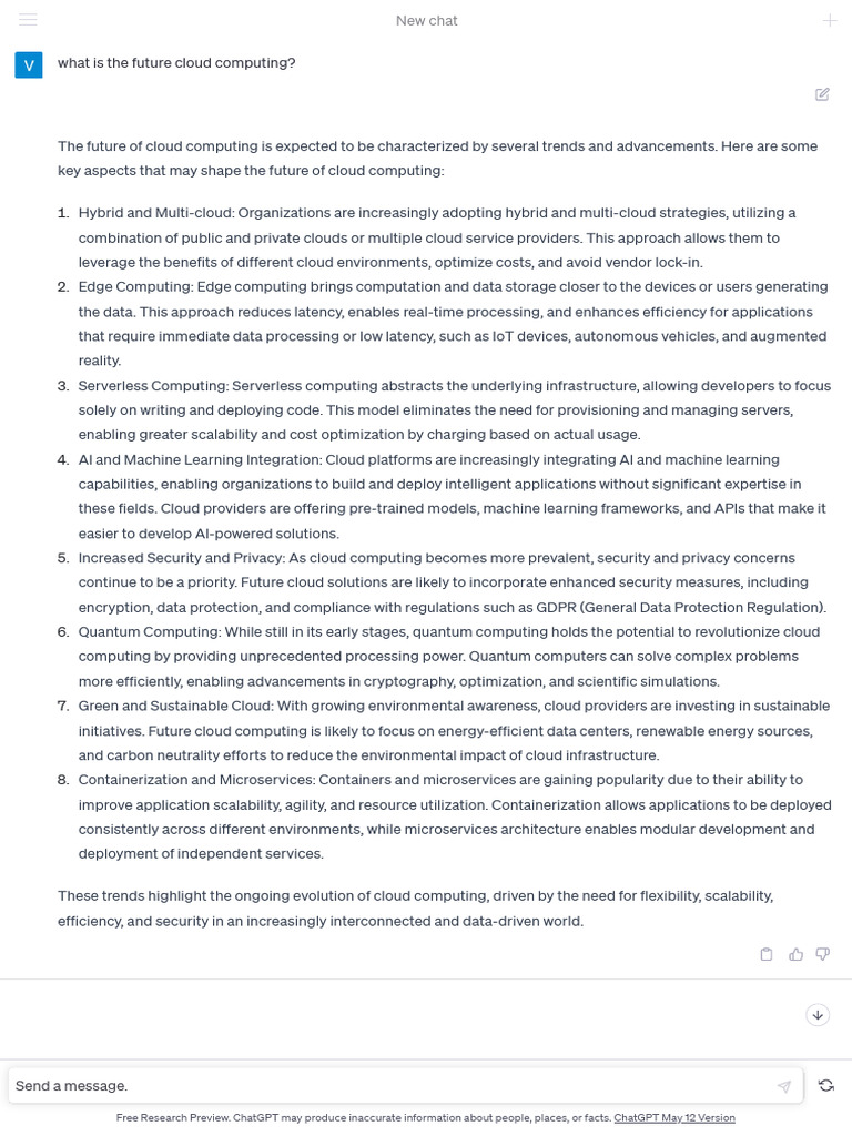 Future Trends in Cloud Computing | PDF | Cloud Computing | Computing