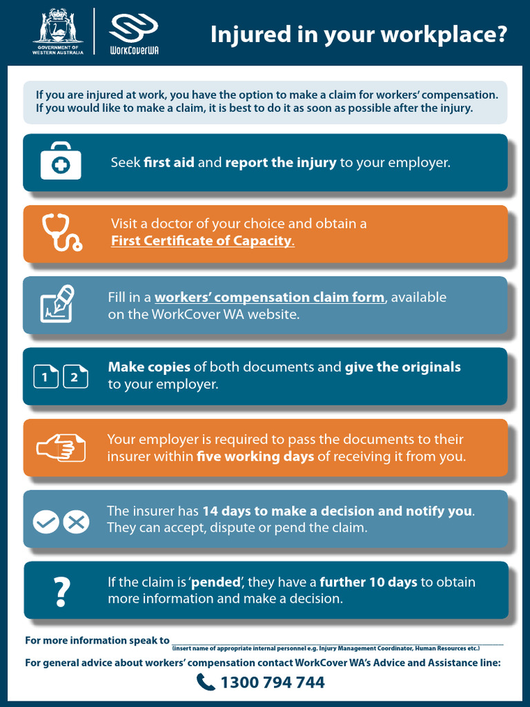 Workers' Compensation Claim Guide | PDF