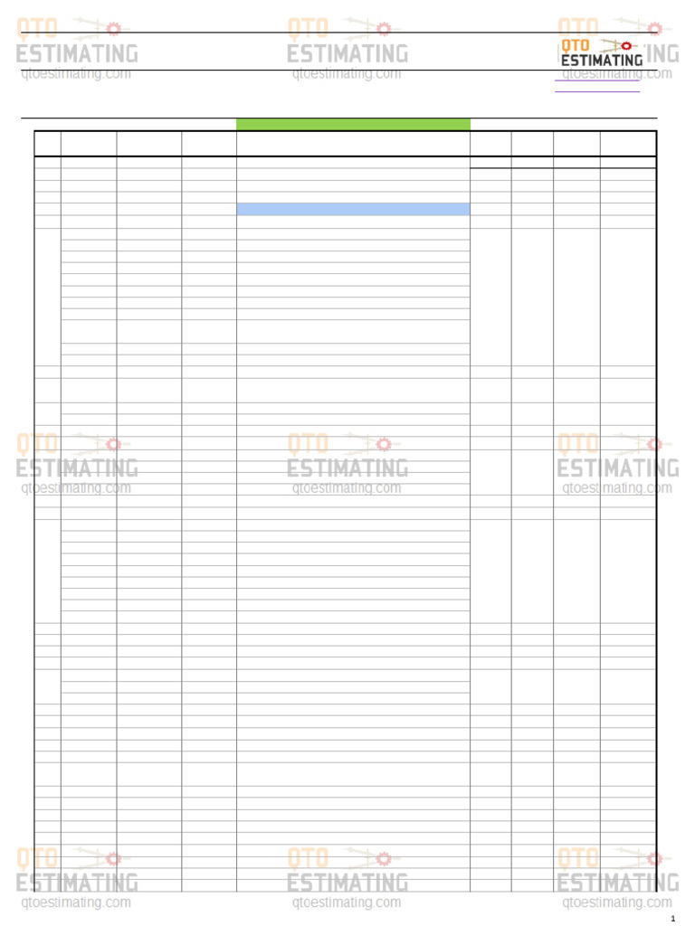 Structural Steel Takeoff Document | PDF | Building Technology ...