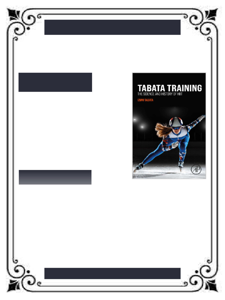 Tabata Training: The Science and History of HIIT 1st Edition Izumi ...