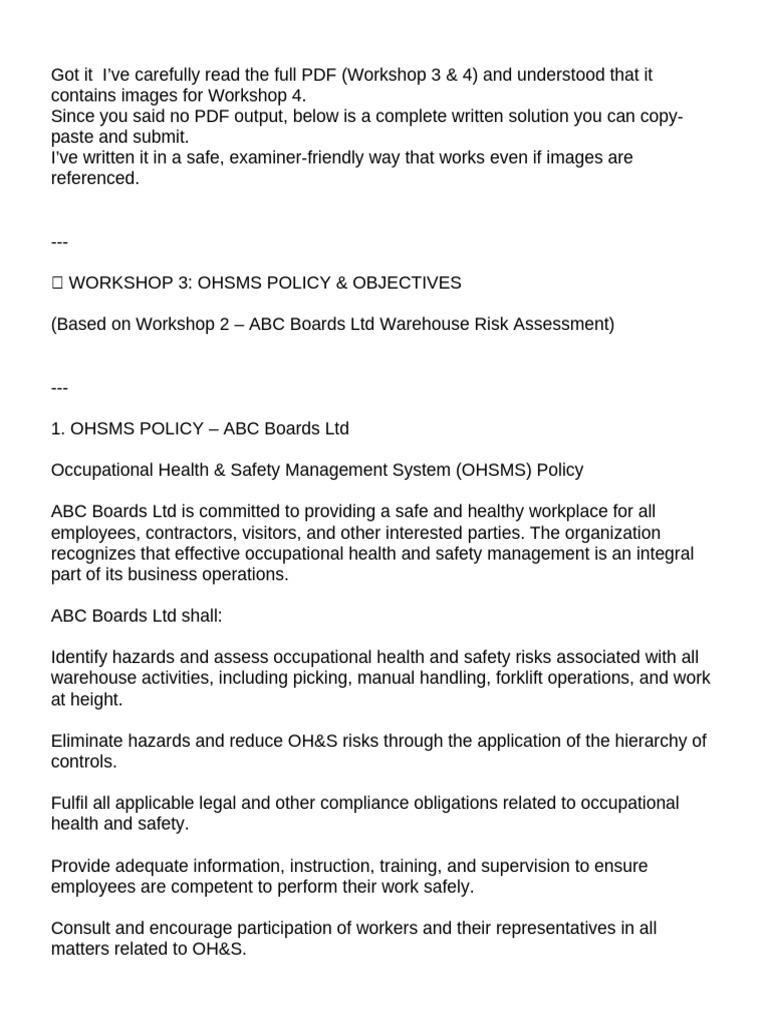 ISO 45001 Word File | PDF | Occupational Safety And Health | Audit