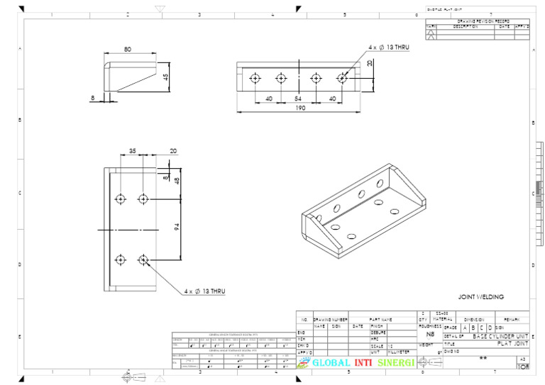 Technical Drawing Specifications Guide | PDF