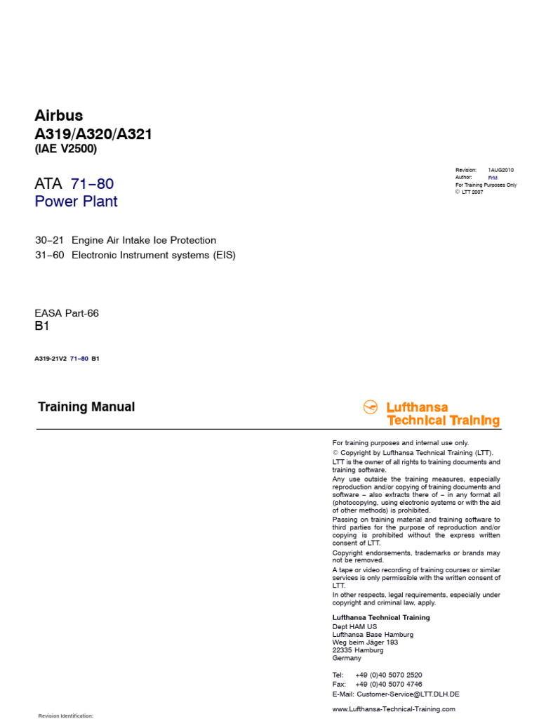 Ata 71-80 Powerplant | PDF | Rotating Machines | Mechanical Engineering