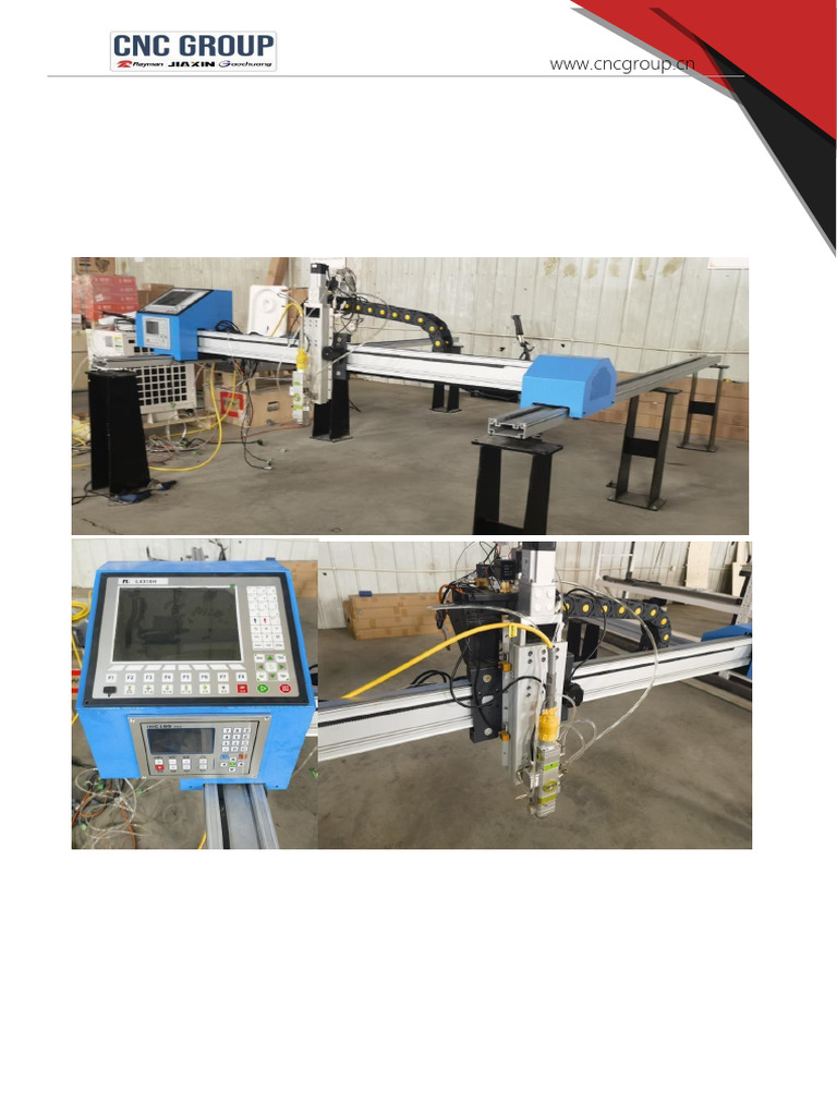 Gantry CNC Laser Cutting Machine Guide | PDF | Sheet Metal | Electric Motor
