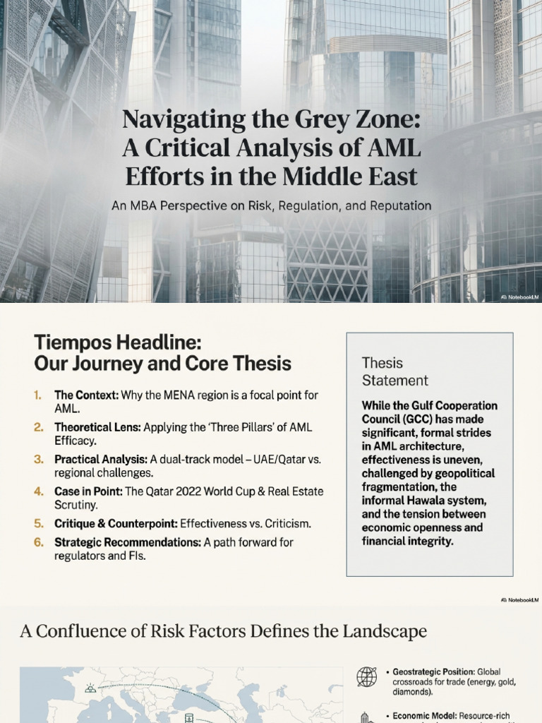 Middle East AML Enforcement Gap | PDF