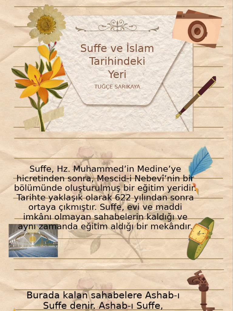 Suffe Ve İslam Tarihindeki Yeri | PDF