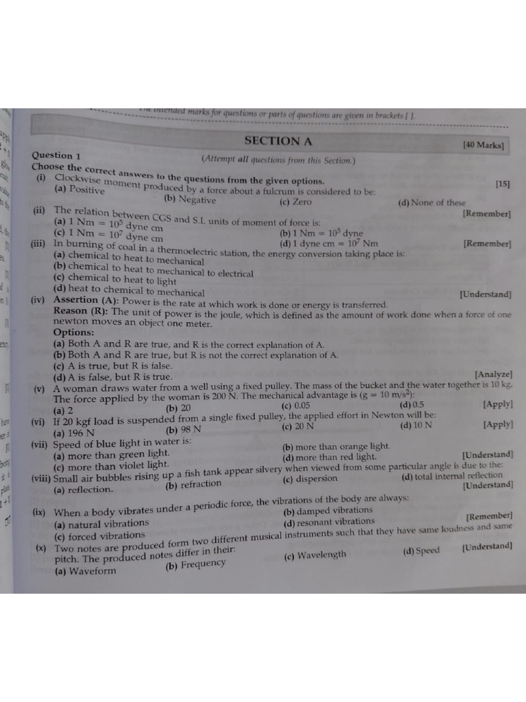 Sample Paper | PDF