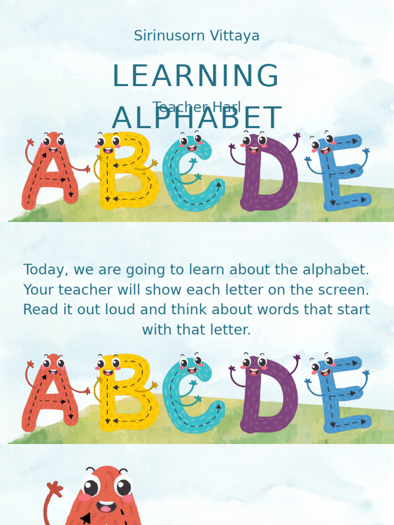 Alphabets | PDF