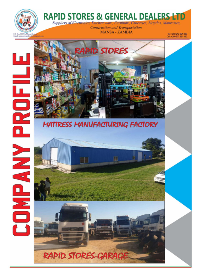 Rapid Stores Company Profile | PDF