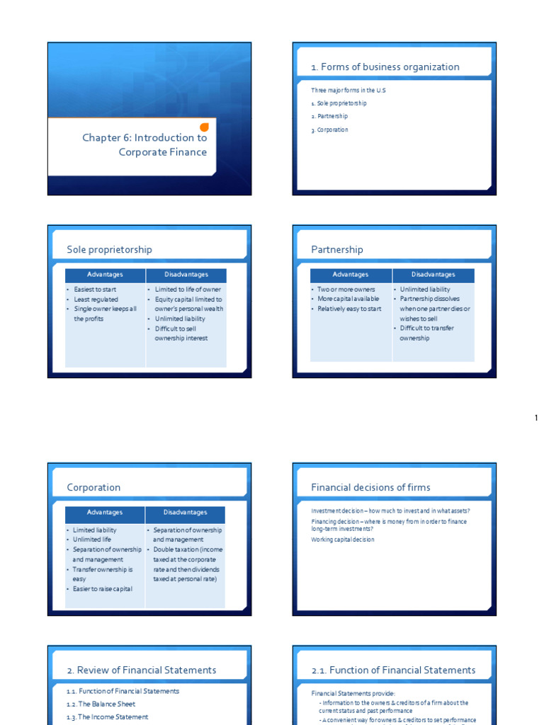 Chapter 6 - Introduction To Corporate Finance | PDF | Book Value ...