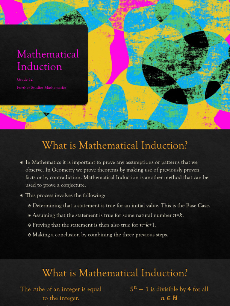 Understanding Mathematical Induction | PDF | Mathematical Proof ...
