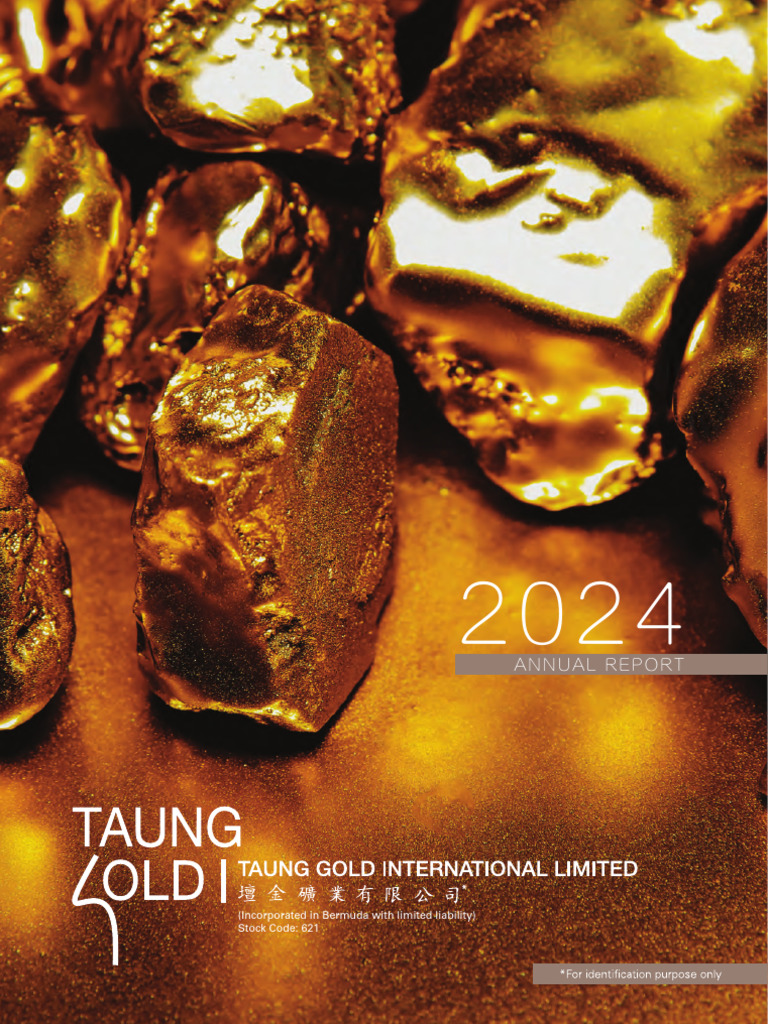 Taung Gold International 2024 Annual Report | PDF | Mining | Gold
