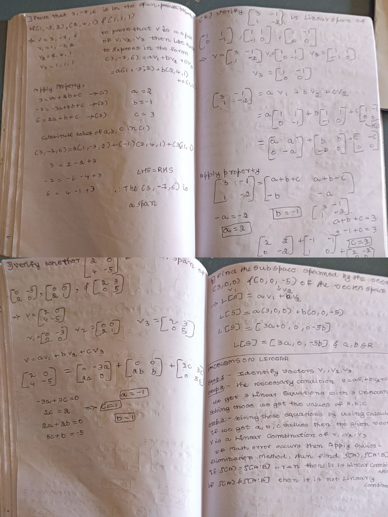 Maths Module 2 and 3 | PDF