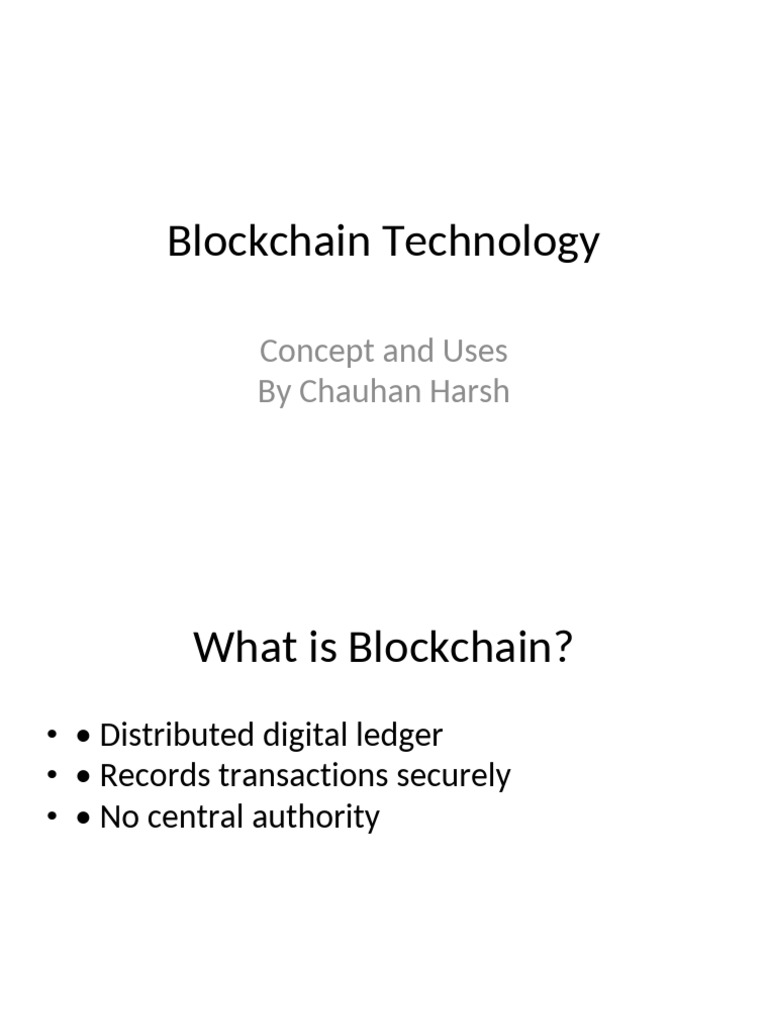 Understanding Blockchain Technology | PDF