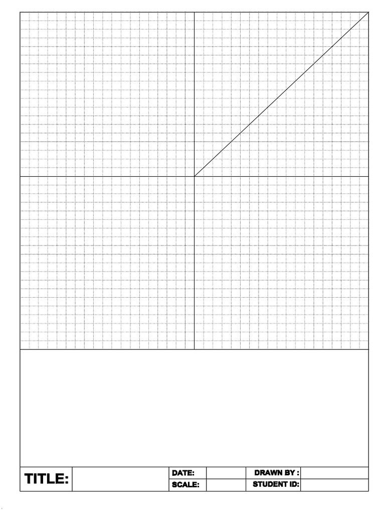 Engineering Graphics Student Notebook | PDF