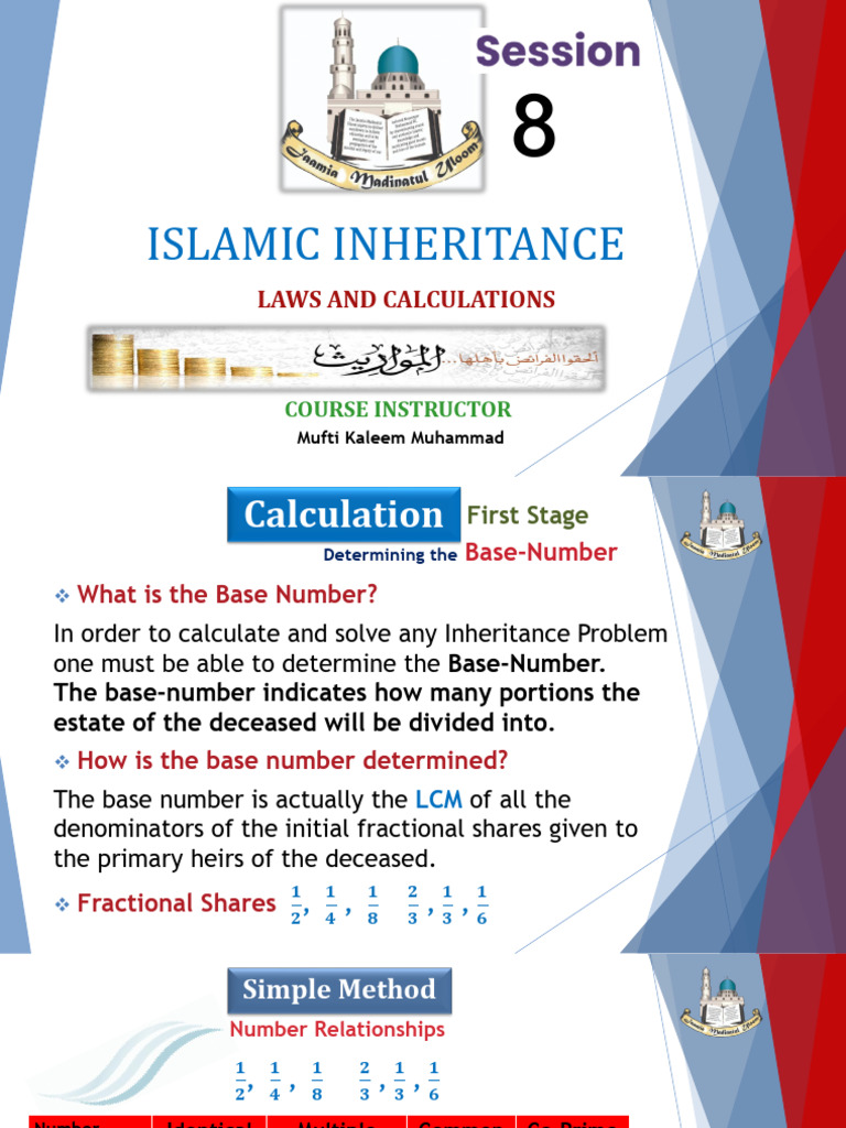 Islamic Inheritance Laws Explained | PDF | Marriage | Apostasy