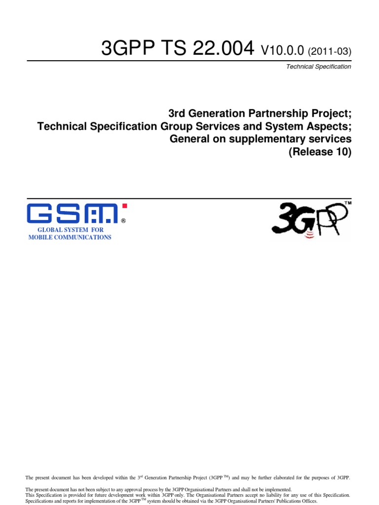 3gpp Ts 22 . 261