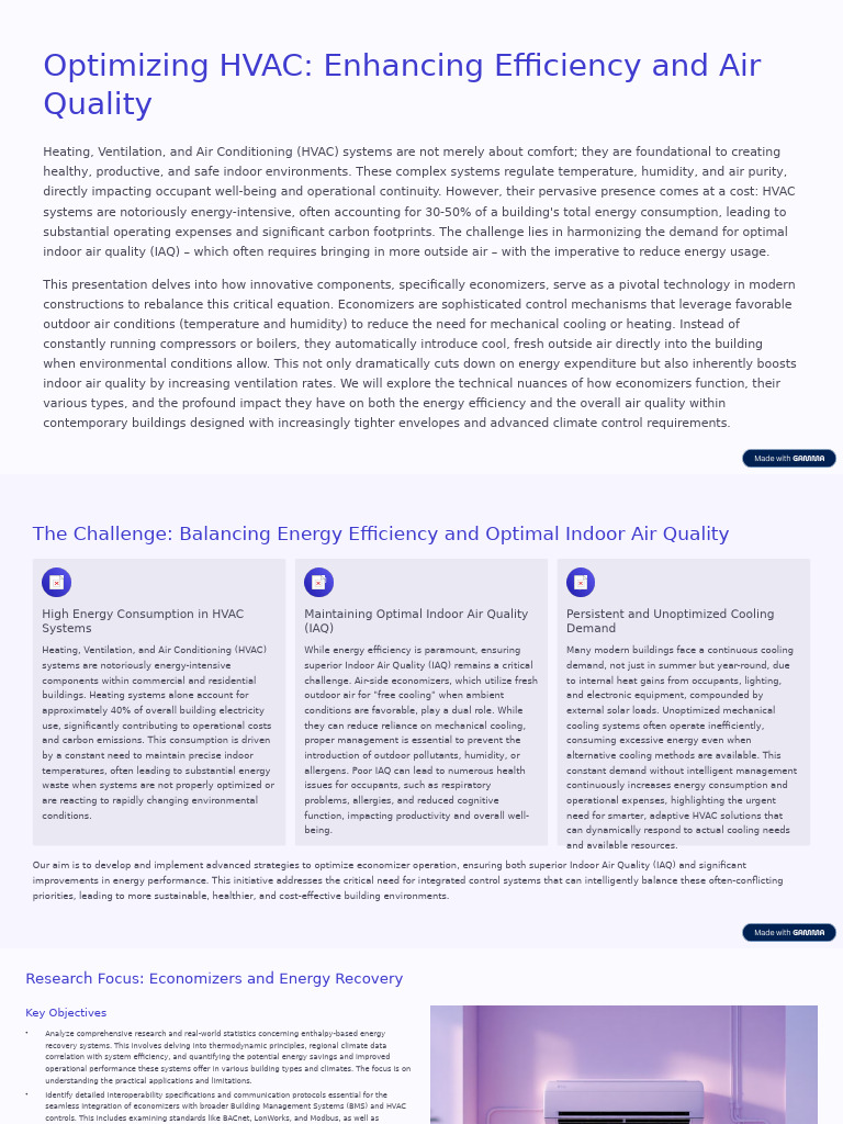 HVAC Economizers: Boosting Efficiency & IAQ | PDF | Air Conditioning ...