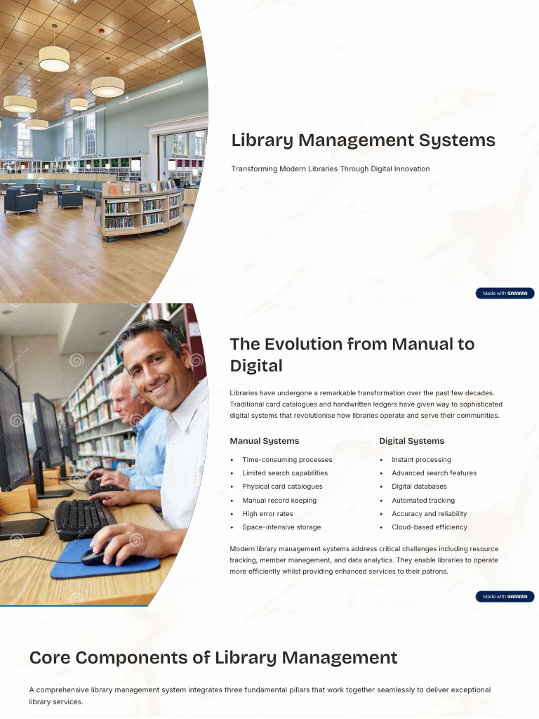 Library Management Systems | PDF | Libraries | Radio Frequency ...