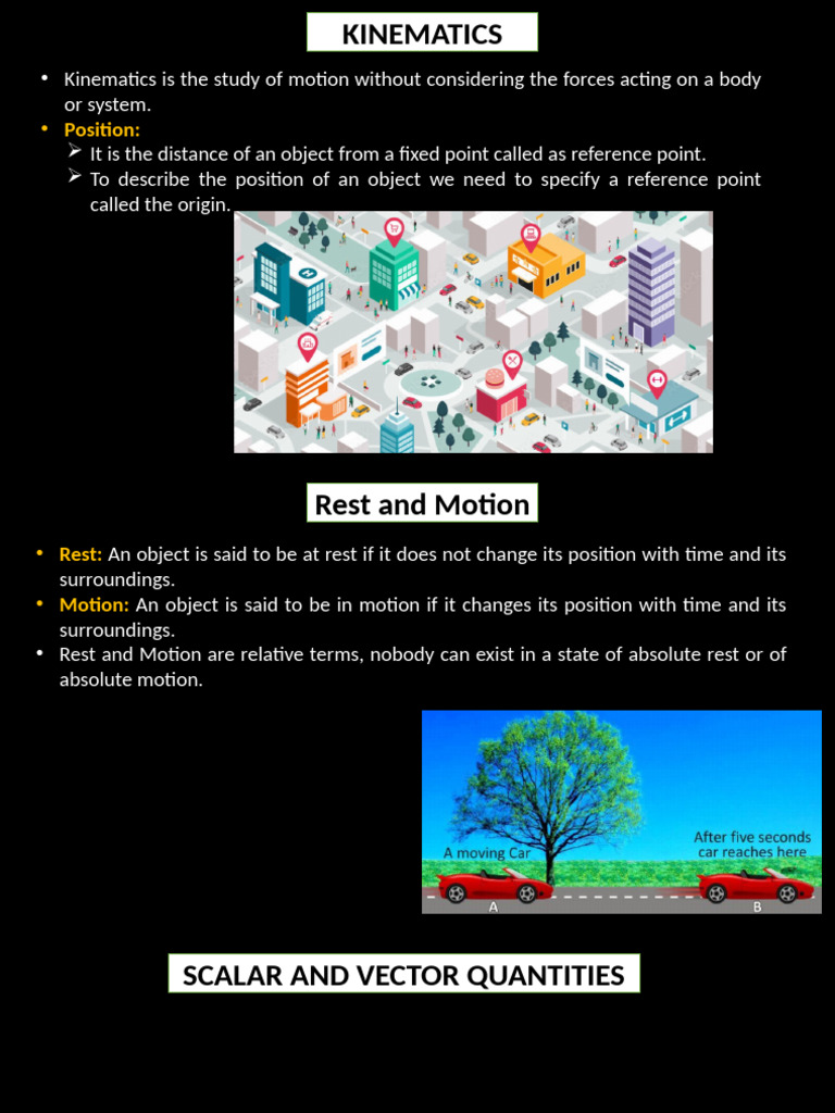 Motion in A Straight Line - DHBBVC - FY1 | PDF | Velocity | Acceleration