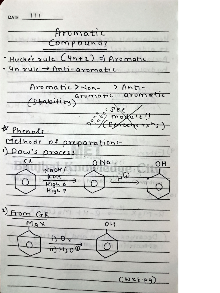Organic Notes | PDF