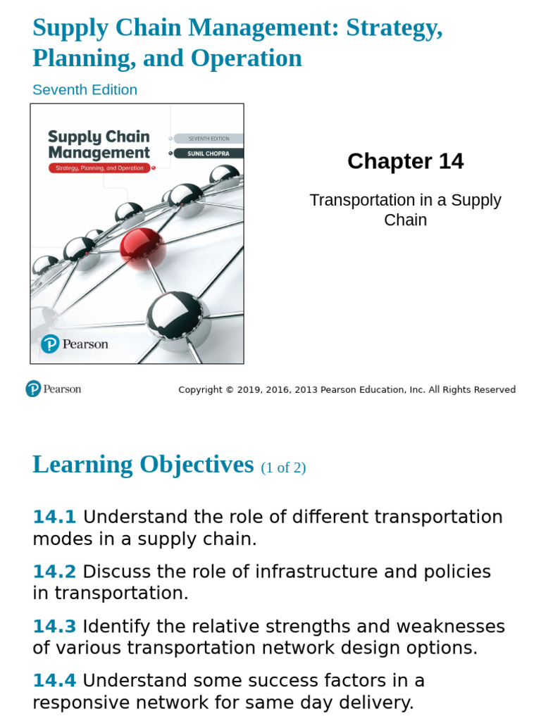 Transportation Strategies in Supply Chains | PDF | Transport | Cargo