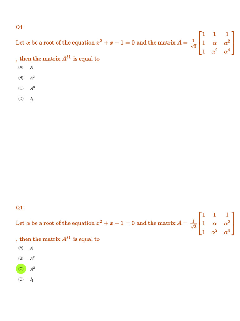 Linear Equations and Matrix Solutions | PDF | Matrix (Mathematics ...