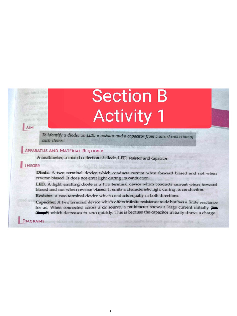 12 Phy - Sec B - Activity (2025) | PDF