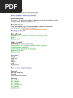 Writing Addresses in Spain | PDF | Spain | Linguistics