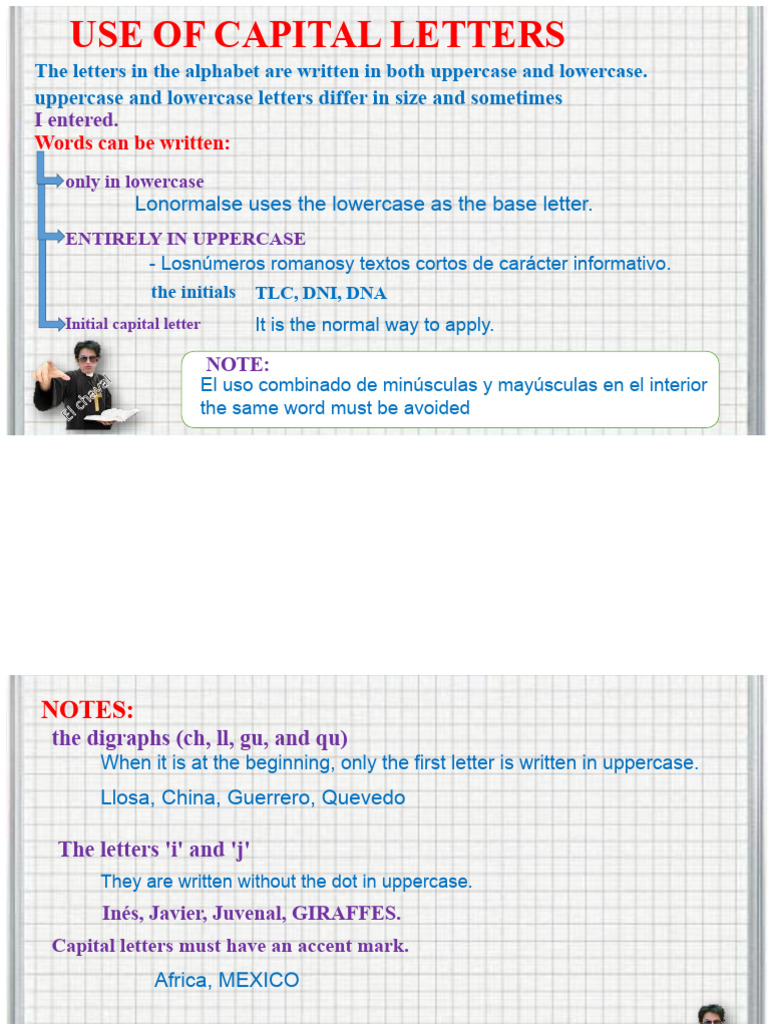 Capital Letter Usage Guidelines | PDF | Letter Case | Linguistics