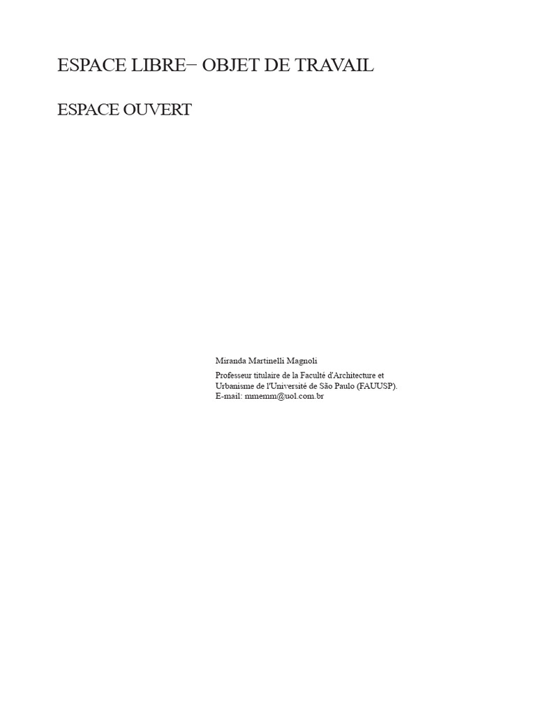 Concepts de Paysagisme et Espaces Libres | PDF | Paysage | La nature