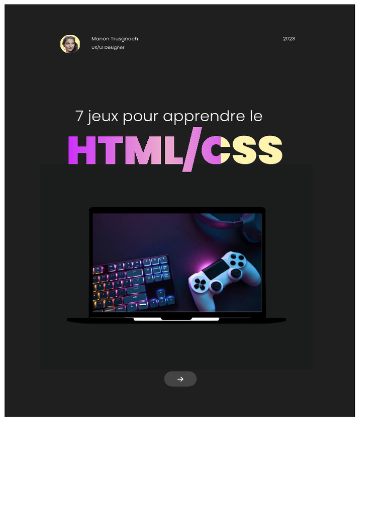 7 Juegos para Aprender HTML CSS | PDF