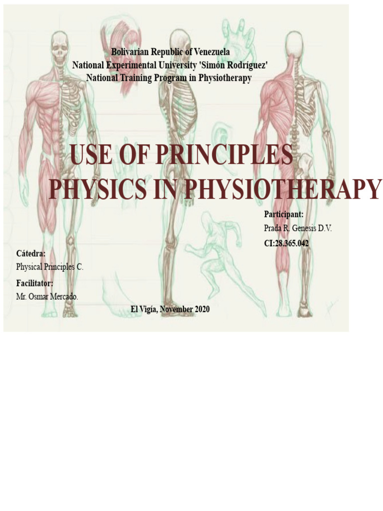 Physics Principles in Physiotherapy | PDF | Force | Gravity
