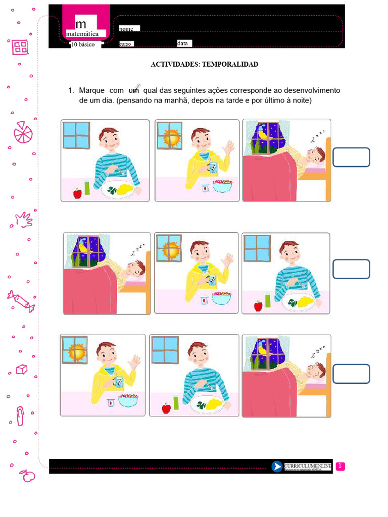 Guia Temporalidade Dia Noite 1ºa PDF | PDF