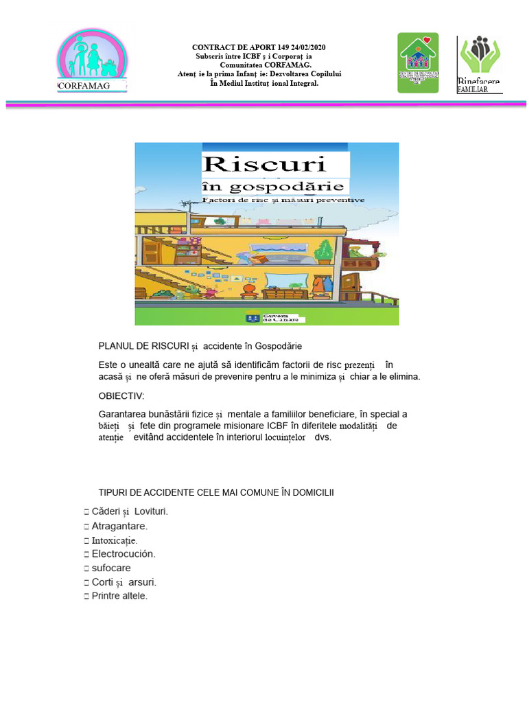 Plan de Management Al Riscului În Domiciliu | PDF