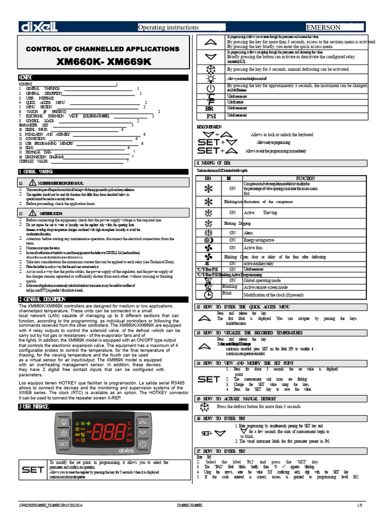 XM660K/XM669K Controller Manual | PDF | Power Supply | Computer Keyboard