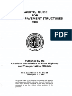 AASHTO Pavement Design 1986