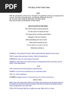 The Tale of Three Trees Script | PDF