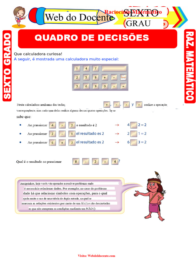 Raciocínio Matemático: Desafios Lógicos | PDF | Aritmética | Matemática
