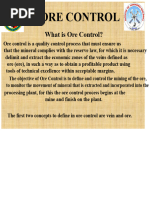 Grade Control Methodology in Mining | PDF | Mining | Hydrogeology