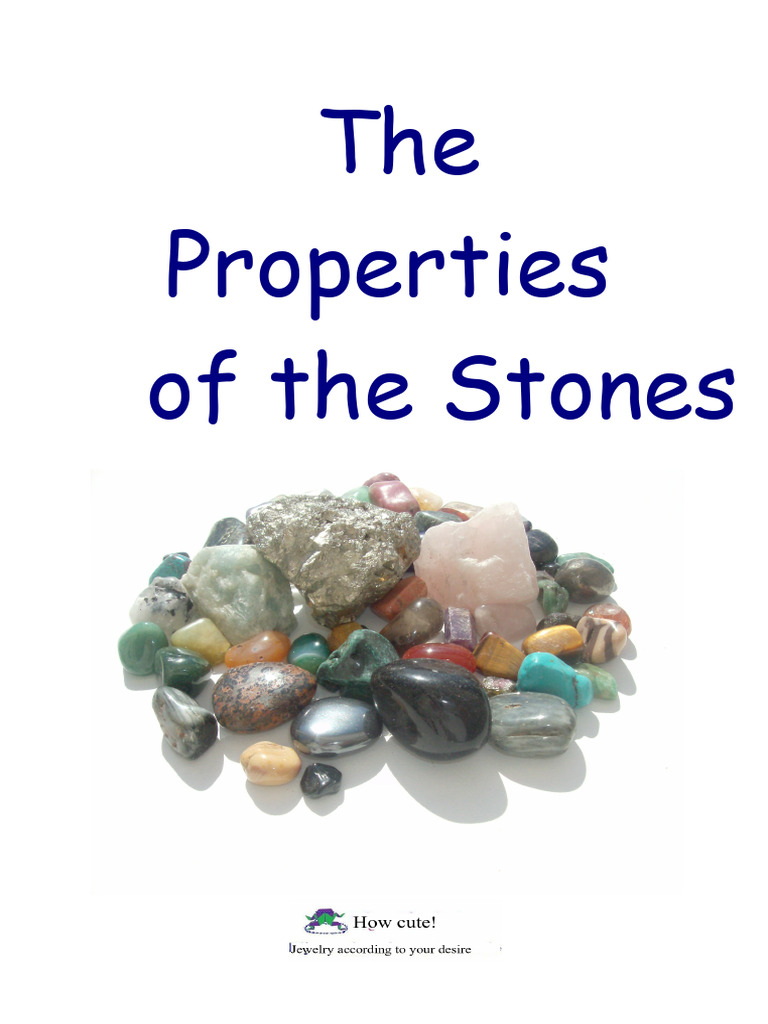 Manual of Properties of Stones | PDF | Quartz