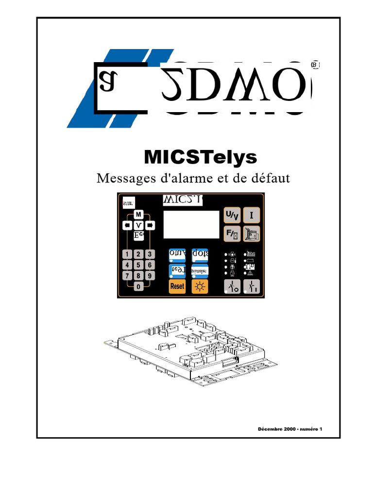 Messages d'alarme MICS Telys 2000 | PDF | Interface (Informatique ...
