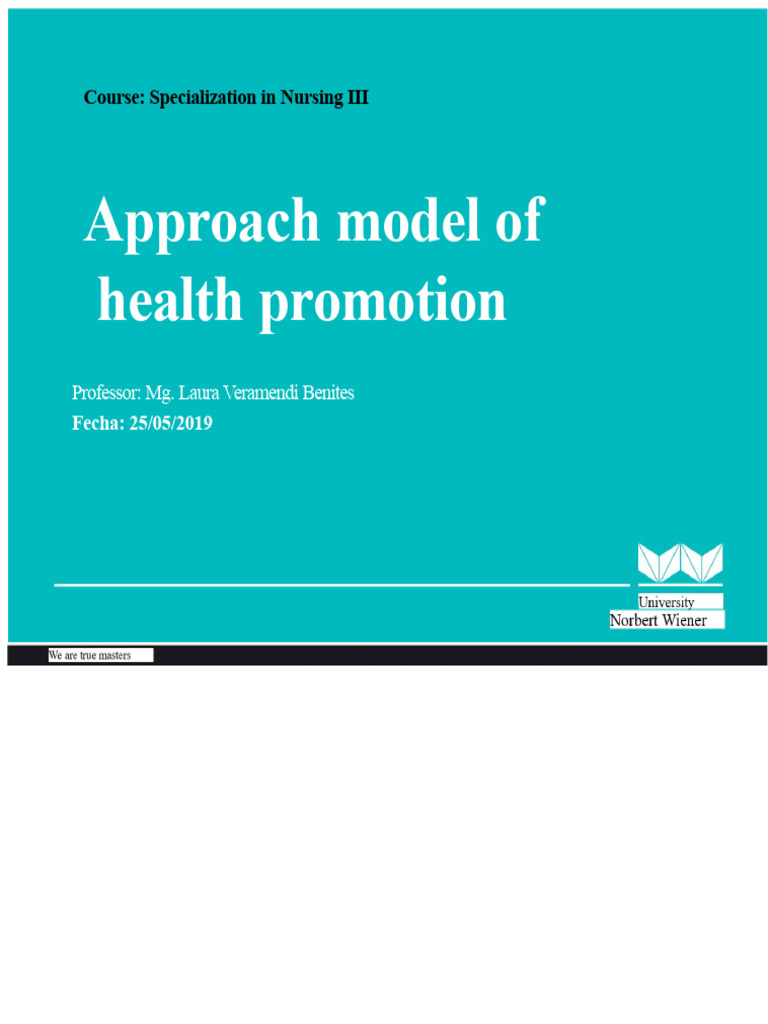 Health Promotion Strategies in Nursing | PDF | Adults | Communication